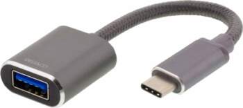 Adapteris Deltaco, USB Type C/USB Type