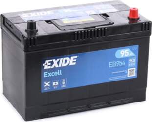 Akumulators Exide Excell EB954, 12 V
