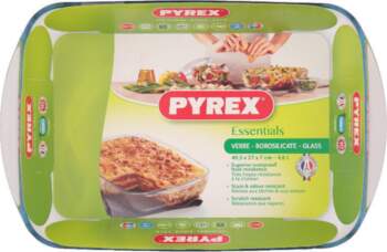 Cepšanas forma Pyrex, caurspīdīga krās., 40