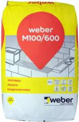 Mūrjava Saint-Gobain Weber M100/600, remonta, 25