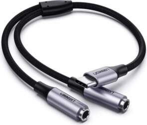 Adapteris Ugreen USB-C - 2 x