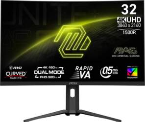 Monitors MSI MAG 321CUPDFDE, Rapid VA