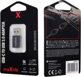 Adapteris Maxlife USB Type-C, USB 3
