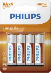 Baterijas Philips, AA