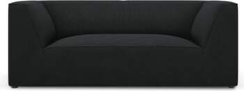 Dīvāns Micadoni Home Ruby MIC_2S_100_F1_RUBY8, melna