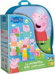 Klucīši Lisciani Blocks With Backpack Peppa