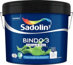 Krāsa Sadolin Bindo 3, balts krās