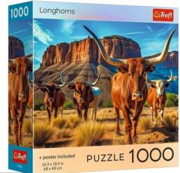 Puzle Trefl USA Collection Longhorns, 48
