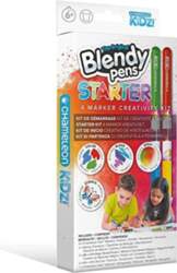 Flomāsteri Blendy Pens Starter, divpusējs, 4