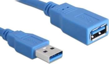 Kabelis Delock Extension Cable, USB Type