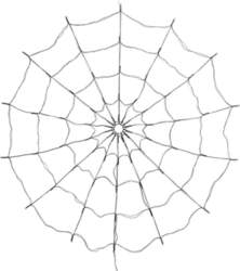 - Spuldzīšu virtenes Spider Web, violeta