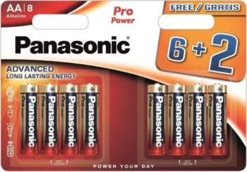 Baterijas Panasonic, AA
