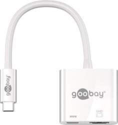 Adapteris Goobay WAVE_DISTRIBUTION.62110, HDMI/USB Type-C