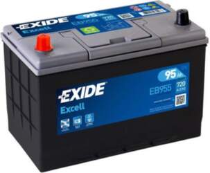 Akumulators Exide Excell EB955, 12 V