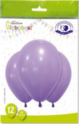 - Balons ovāls, violeta krās., 12