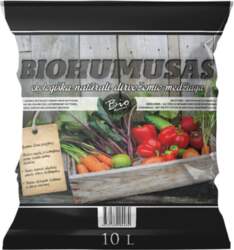 - Biohumuss universāls, 10 l