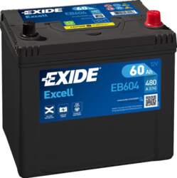 Akumulators Exide Excell EB604, 12 V