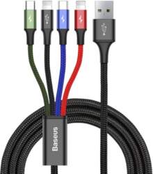 Vads Baseus Nylon USB, Micro USB/USB/USB