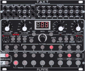 Flame Takt Rhythm Sequencer