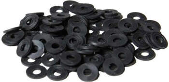 Frap Tools Black Plastic Washers pack