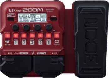 Zoom B1X Four Bass Multi Effect