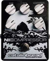 Catalinbread NICOMPRESSOR SILVER ON BLACK