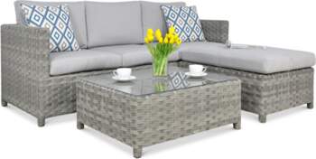 Pītās mēbeles MARCO CAFFE
