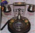 Retro telefons "Flower" TD4100