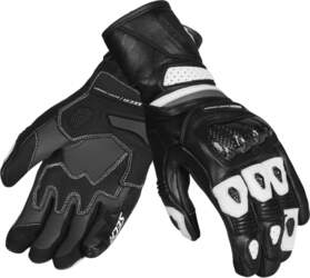 SECA Moto cimdi ATOM LADY melni/balti