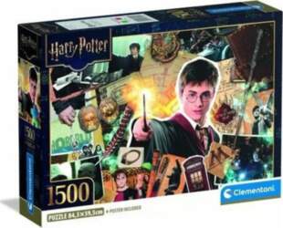 Clementoni Puzzle Compact Harry Potter 1500