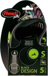 Flexi Smycz Black Design S 5