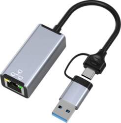 HUB USB Bounn  USB/TYPE C Ethernet