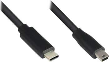 Kabel USB Alcasa USB-C - microUSB