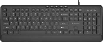 KEYBOARD MULTIMEDIA USB ENG/BLACK KB-MCH-05 GEMBIRD