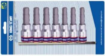 King Tony     hex 1/4" H3-H10  (2127PR)