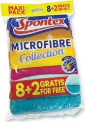Spontex Ścierki Microfibre 10 | 19780028