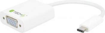 USB Techly USB-C - VGA (020423)