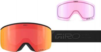 Giro Gogle  AXIS BLACK STACKED (OTG)