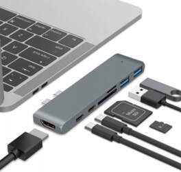 HUB USB  HUB USB MacBOOK AJH-712
