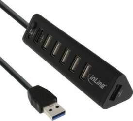 HUB USB InLine 7x USB-A 2