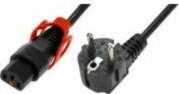 Kabel  MicroConnect IEC LOCK+ C13 -