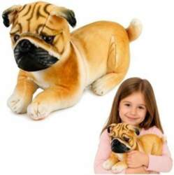 LeanToys Mops 25 cm | 5905991088677