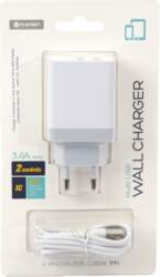 Platinet USB charger 2xUSB 3.4A