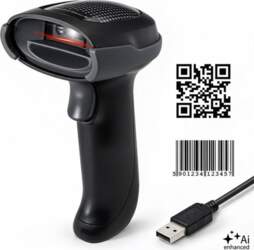 Qoltec Barcode scanner 1D 2D QR