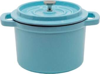 Sourcing Mini enamel.cast iron pot