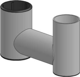 Stabilus Fixed swingarm SP1, 100mm |