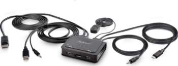 StarTech Cable KVM 2-Port USB A+C