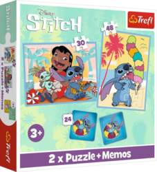 Trefl Puzzle + Memory Lilo &
