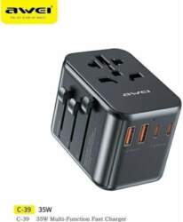 Awei C-39  GaN 2xUSB-A 3xUSB-C 35W