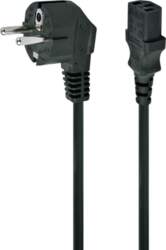 CABLE POWER EU 1M 6A/PC-186-1M GEMBIRD